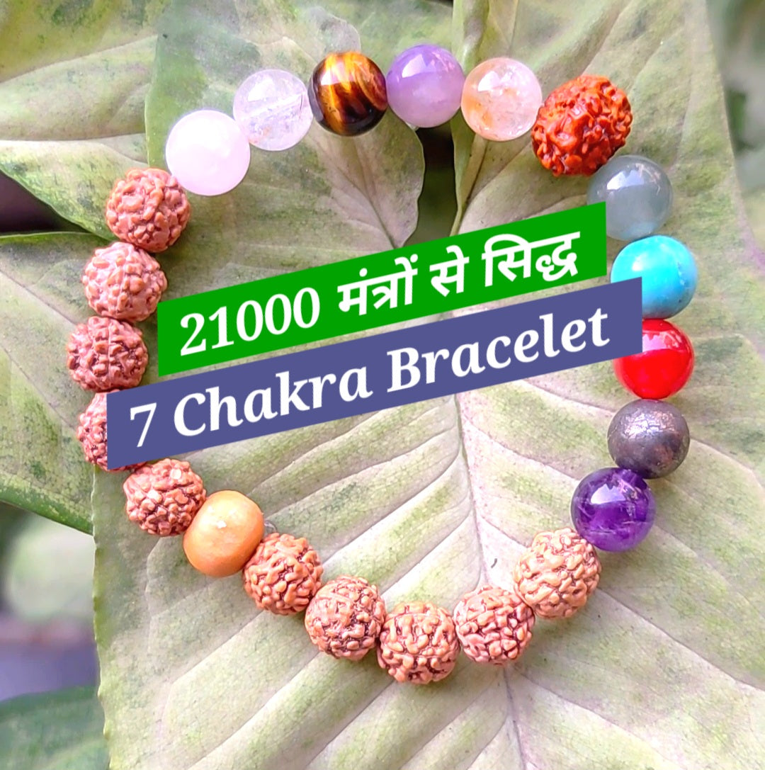 7 Chakra _ 5 मुखी रुद्राक्ष में सर्व ग्रह शांति कवच