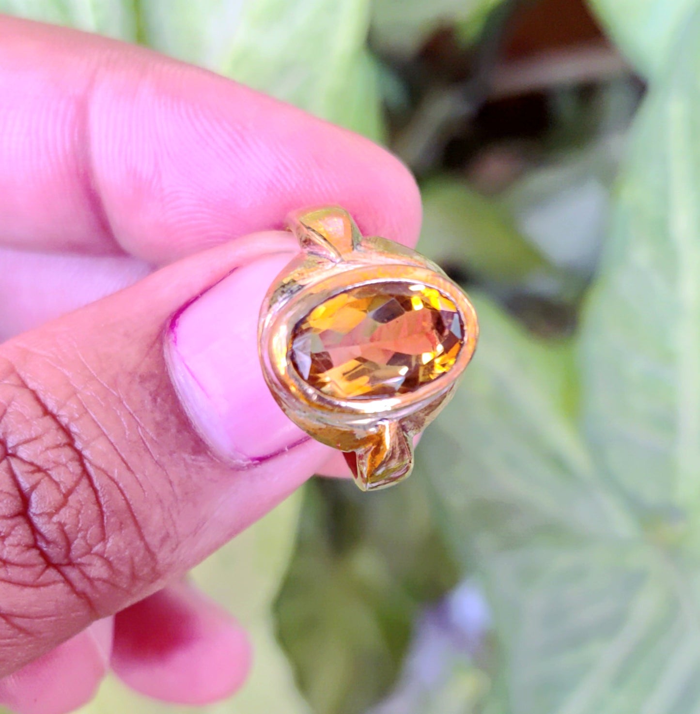 High Quality पुखराज Ring